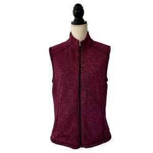 Exertec | Zip Up Vest Jacket | Maroon | Size: Medium
